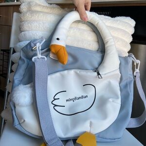 Whimsical Swan Design Bag